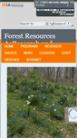 Mobile Screenshot of forestry.tennessee.edu