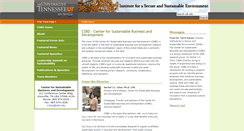 Desktop Screenshot of csbt.tennessee.edu
