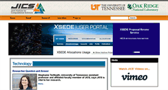 Desktop Screenshot of jics.tennessee.edu