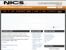 Tablet Screenshot of nics.tennessee.edu